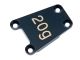 Mugen Ausgleichsgewicht A vorne 20g, H2404