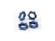 Traxxas Radmuttern Aluminium blau  17mm (4) TRX5353
