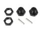 LRP S8 Rebel BX/BXe - Radmitnehmersatz Sechskant, Aluminium (2 Stk)