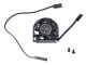 LRP Worksteam Aluminium Superhighrev. Motorlüfter  V2 40x40x10mm 1S/2S Empfängerstecker (#501838)