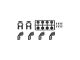 Serpent Upright set alu L+R SRX8GT SRX8GT (SER601176) 601176