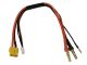 SkyRC Ladekabel XT60 für 2S Akku mit 4mm oder 5mm Buchse SK6000023-14