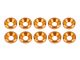 UR1501-G Ultimate RC 3mm Gold Aluminium Unterlegscheiben konisch (10)