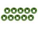 Ultimate RC 3mm Grün Aluminium Unterlegscheiben  konisch (10) UR1501-GR