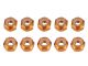 UR1502-G Ultimate RC 3mm Gold Aluminium Stoppmutter selbstsichernd (10)