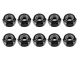 UR1502-N Ultimate RC 3mm Schwarz Aluminium Stoppmutter selbstsichernd (10)
