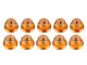 UR1503-G Ultimate RC 3mm Orange-Gold Aluminium Stoppmutter mit Flansch selbstsichernd (10)