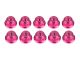 UR1503-PK Ultimate RC 3mm Pink Aluminium Stoppmutter mit Flansch selbstsichernd (10)