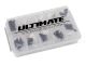 UR1601 Ultimate Racing M3 Schraubenset (200 Stk) mit doppelseitiger Sortierbox
