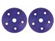 UR1735 Ultimate RC Stoßdämpfer Kolbenplatten Violett 5x1.5mm (2) konisch 16mm gerade Löcher