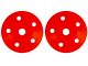 UR1736 Ultimate RC Stoßdämpfer Kolbenplatten Orange 5x1.6mm (2) konisch 16mm gerade Löcher