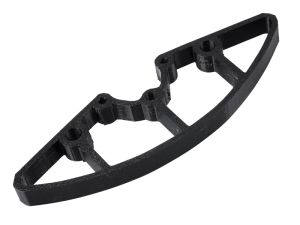 RT Frontrammer Flex für 1:10 Mugen MTC3, 3D gedruckt in edlem Schwarz