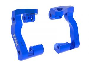 Traxxas Nachlauf-Blöcke l/r 6061-T6 Alu blau Mini-Maxx TRX10733-BLUE