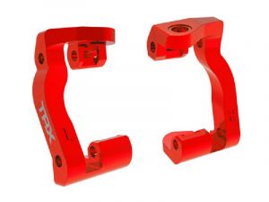 Traxxas Nachlauf-Blöcke l/r 6061-T6 Alu rot Mini-Maxx TRX10733-RED