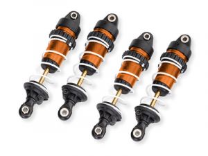 Traxxas Dämpfer GTR lang orange mit Federn (4) Mini-Maxx TRX10765-ORNG