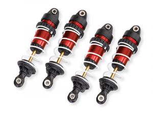 Traxxas Dämpfer GTR lang rot mit Federn (4) Mini-Maxx TRX10765-RED
