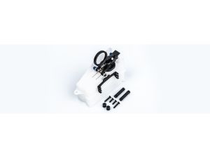 LRP S8 Rebel BX / TX Kraftstoff-Tank inkl. Halter und Spritzschutz