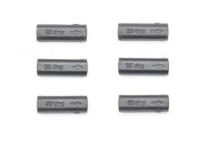 Serpent  Einsätze für Bulkhead vorne Alu  # SRX-2