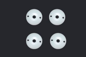 Serpent Stoßdämpferkolben konisch 2-Loch  # SRX-2