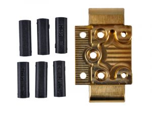 500250 | Serpent Bulkhead vorne Messing # SRX-2