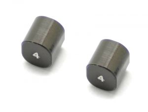 Serpent Einsätze für Aufhängung hinten Alu # SRX-2