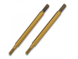 Traxxas GTR Dämpfer-Kolbenstange TiN beschichtet (2) TRX5463T