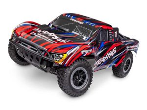 TRX58334-4-RED Traxxas Slash 2WD Brushless EHD BL-2S RTR 1:10 1:10 Short Course Race Truck rot ohne Akku/Lader