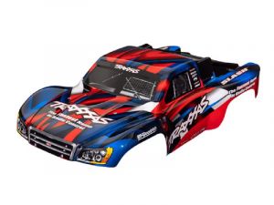 Traxxas Karosserie Slash 2WD grün/blau + Aufkleber (auch für VXL & 4X4) TRX5851G