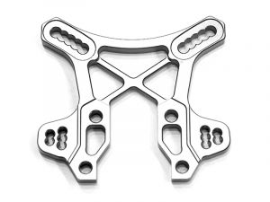 Serpent Dämpfer Befestigungsplatte vorn # Aluminium Light