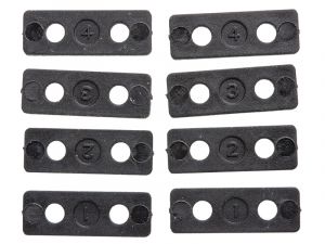 600500 Serpent Distanzstücke Servo (8)