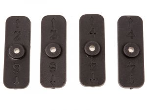 Serpent Spoiler Halteplatten (2+2) # SRX8/SRX8E