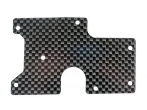 Serpent Querlenkereinsatz Carbon hinten (2+2) # SRX8