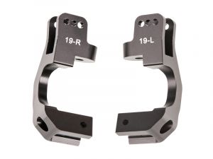 Serpent Aluminium C-Hub 19° Grad vorn # SRX8/SRX8E