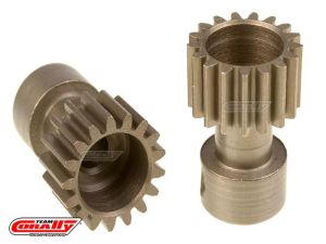 Team Corally - 48 DP Pinion – Long Boss – Hardened Steel – 17 Teeth - ø3.17mm