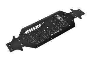 Team Corally Chassis 7075 T6-3mm-Hard Anodised-Black-Buggy-SWB Truck (1)