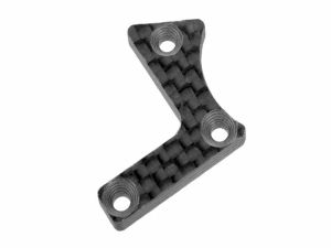 Team Corally - Querlenkerversteifung - B - Untere Front - Rechts - Graphit 3mm - 1 Stück