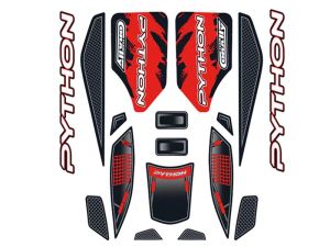 Team Corally - Karosserie-Abziehbilderbogen - Python XP 6S - 2021 - 1 Stück
