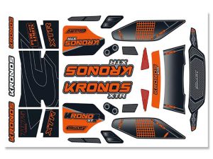 Team Corally - Karosserie-Aufkleberbogen - Kronos XTR - 1 Stück