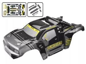 Team Corally - Polycarbonat-Körper - Punisher XP - 2021 - lackiert - geschnitten - 1 Stück