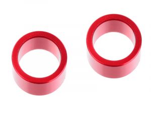 Team Corally HDA Suspension Arm Insert Inner-Aluminum-Red-(2)