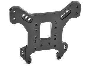 Team Corally - Dämpferbrücke - MT - Hinten - 5mm - Aluminium - Schwarz - 1 Stück