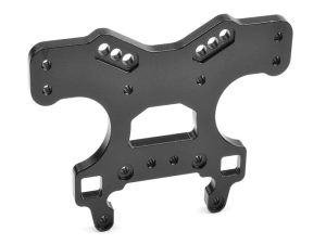 Team Corally - Dämpferbrücke - MT - vorne - 5mm - SKETER - Aluminium - Schwarz - 1 Stück