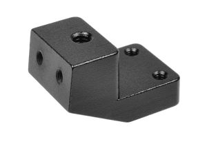 Team Corally - Lenkstockhalterung - XTR - Aluminium - Schwarz - 1 Stück