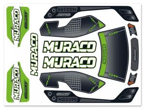 Team Corally - Polycarbonatgehäuse - Muraco XP 6S - Klar - Geschnitten - 1 Stück