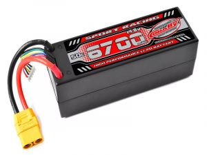 Team Corally Sport Racing 60C - 6900Mah - 4S - 14,8V - XT-90 - Hard Case