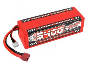Team Corally Sport Racing 50C LiPo Battery - 5400mAh - 11.1V - Stick 3S - Hard Wire - T-Plug