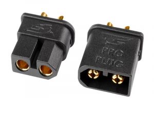 Team Corally TC PRO Connector 3.5mm - Gold Plated Connectors - Reverse polarity protection