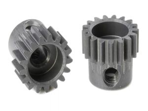 Team Corally - 48 DP Pinion - Short - Hard Anodised AL7075 - 17 Teeth - Shaft Dia. 3.17mm