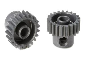 Team Corally - 48 DP Pinion - Short - Hard Anodised AL7075 - 22 Teeth - Shaft Dia. 3.17mm