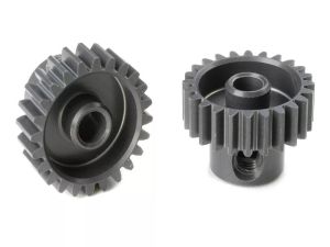 Team Corally - 48 DP Pinion - Short - Hard Anodised AL7075 - 24 Teeth - Shaft Dia. 3.17mm
